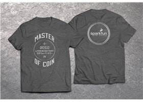 Master of Coin Women's Shirt - Medium (Gray) (3)