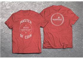 Master of Coin Women's Shirt - XXL (Red) (3)