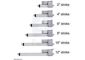 Glideforce Light-Duty (LD) series of linear actuators with feedback.