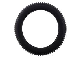 Silicone Tire for 32×7mm Pololu Wheels, top view.