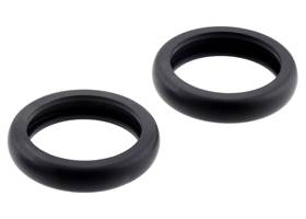 Silicone Tire Pair for 40x7mm Pololu Wheels.