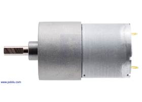 150:1 Metal Gearmotor 37Dx57L mm (Helical Pinion). (1)
