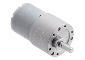 100:1 Metal Gearmotor 37Dx57L mm (Helical Pinion).