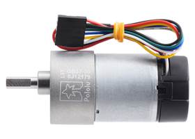 30:1 Metal Gearmotor 37Dx68L mm with 64 CPR Encoder (Helical Pinion). (1)