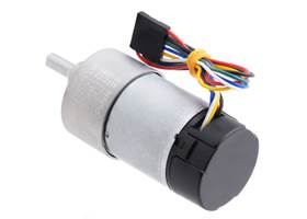 30:1 Metal Gearmotor 37Dx68L mm with 64 CPR Encoder (Helical Pinion). (2) (2)