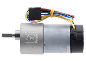100:1 Metal Gearmotor 37Dx73L mm with 64 CPR Encoder (Helical Pinion). (1)