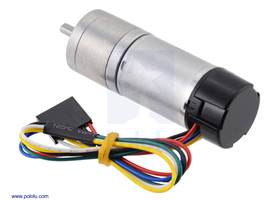 25D&nbsp;mm metal gearmotor with 48&nbsp;CPR encoder. (1)