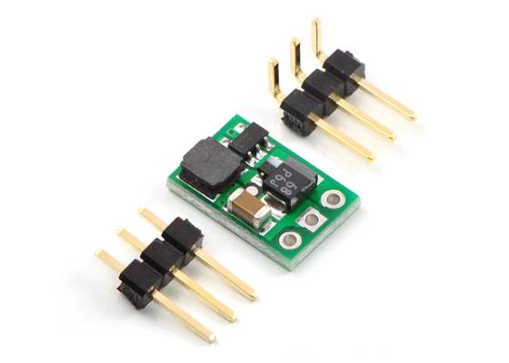 Pololu step-up voltage regulator NCP1402 with included hardware