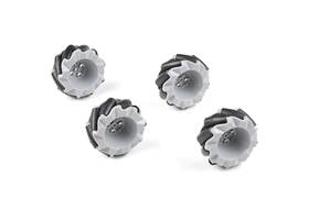 Mecanum Wheels - 65mm, LEGO Compatible (4 Pack)