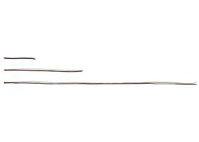 6-Pin Female JST SH-Style Cables (12 cm top, 30 cm center, 75 cm bottom).