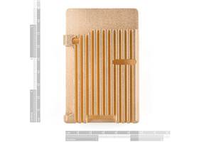 Aluminum Heatsink Case for Raspberry Pi 4 - Gold (3)