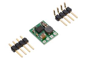 Pololu step-down voltage regulator D24V5Fx with included hardware