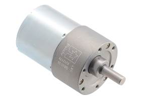 30:1 Metal Gearmotor 37Dx52L mm (Helical Pinion).