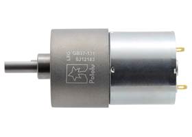 131:1 Metal Gearmotor 37Dx57L mm (Helical Pinion). (1)