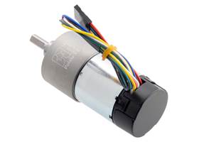 150:1 Metal Gearmotor 37Dx73L mm with 64 CPR Encoder (Helical Pinion). (2) (2)