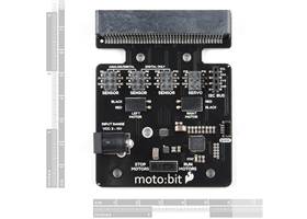 SparkFun moto:bit - micro:bit Carrier Board (Qwiic) (2)