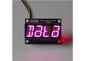 Qwiic Alphanumeric Display - Pink (2)