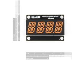 Qwiic Alphanumeric Display - Pink (3)