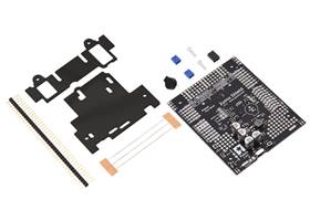 Zumo Shield for Arduino, v1.3, shown with included hardware.