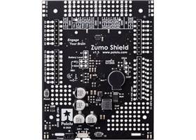 Zumo Shield for Arduino, v1.3, with included through-hole components installed. (1)