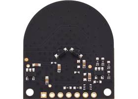 Bottom side of the 3-Channel Wide FOV Time-of-Flight Distance Sensor for TI-RSLK MAX Using OPT3101.