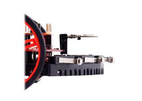 OPT3101 distance sensor module mounted on a TI-RSLK MAX with 3D-printed clips (not included). (1)