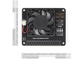 Argon40 Fan HAT for Raspberry Pi 4, 3B, and 3B+ (2)