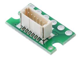 Breakout for JST SH-Style Connector, 6-Pin Male Top-Entry. (1)