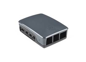 Official Raspberry Pi 4 Case - Black/Gray