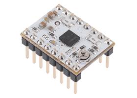 DRV8834 Low-Voltage Stepper Motor Driver Carrier (Header Pins Soldered).