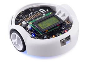 3pi+ 32U4 Robot, rear view.