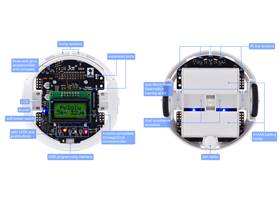 3pi+ 32U4 Robot features.