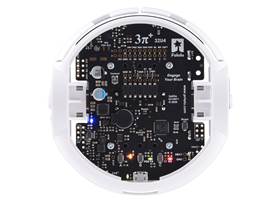 3pi+ 32U4 Robot, top view with LCD removed.