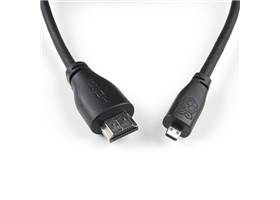 Raspberry Pi Official Micro HDMI to HDMI-A Cable (2m) (2)