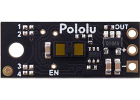 Pololu Digital Distance Sensor 25cm, top view.