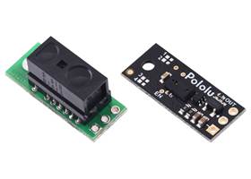 Comparison of a Pololu Carrier with Sharp GP2Y0D8x Digital Distance Sensor and a Pololu Digital Distance Sensor (irs16a).