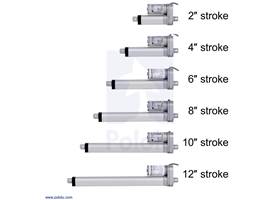 Glideforce Light-Duty (LD) series of linear actuators without feedback.