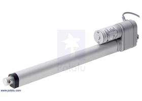 Glideforce LACT12P-12V-x Light-Duty Linear Actuator with Feedback: 12″ Stroke.