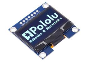 Graphical OLED Display: 128&#215;64, 1.3&quot;, White, SPI.