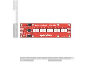 SparkFun Qwiic LED Stick - APA102C (2)