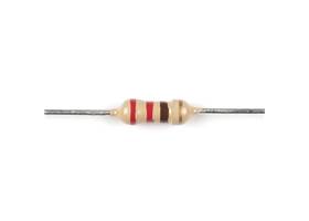Resistor 220 Ohm 1/4th Watt PTH (2)