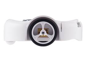 3pi+ 32U4 OLED Robot, side view.