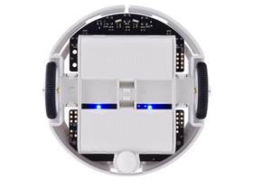 3pi+ 32U4 OLED Robot, bottom view.