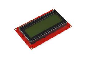 Basic 20x4 Character LCD - Black on Green 5V (2)