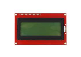 Basic 20x4 Character LCD - Black on Green 5V (3)
