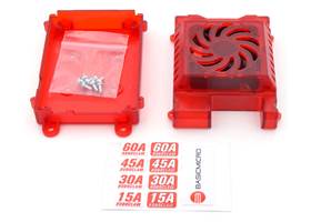 RoboClaw Case with Fan and included hardware.