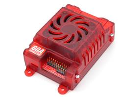 RoboClaw Case with Fan enclosing a RoboClaw (not included).