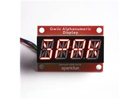 SparkFun Qwiic Alphanumeric Display - Red