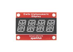 SparkFun Qwiic Alphanumeric Display - Red (4)