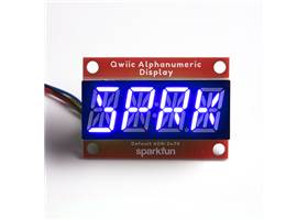 SparkFun Qwiic Alphanumeric Display - Blue